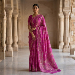 pink-tangail-taat-half-silk-jamdani-saree