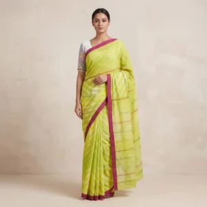 yellow-tie-dye-saree-handstitch